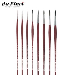 Pennelli Da Vinci - Tondo in pelo sintetico College - Serie 8730