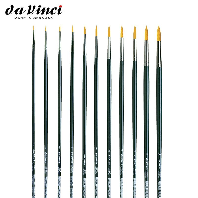 Pennello Tondo Nova Sintetico Serie 1670 N°0 — immagine 3