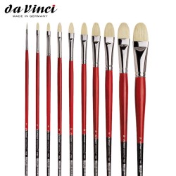 Pennelli Da Vinci - Lingua di gatto in Setola selezionata Maestro 2 - Serie 7423