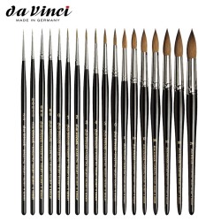 Pennelli Da Vinci - Tondo in Pelo di Martora Kolinsky - Serie 10 Maestro