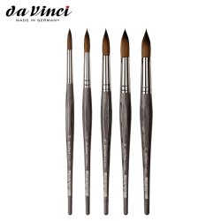 Pennelli Da Vinci - Tondo in Pelo di martora sintetico Colineo - Serie 5522