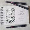 Talens Pigment Fineliner Set - 3 Pennarelli neri a punta ultra fina