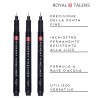 Talens Pigment Fineliner Set - 3 Pennarelli neri a punta ultra fina