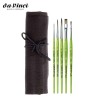 Da Vinci - Set 4069 Fit Synthetics 5 pennelli in pelo sintetico + Portapennelli