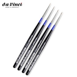 Da Vinci - Set Micro Colineo 4272 con 4 pennelli in fibra sintetica imit. martora per micropittura