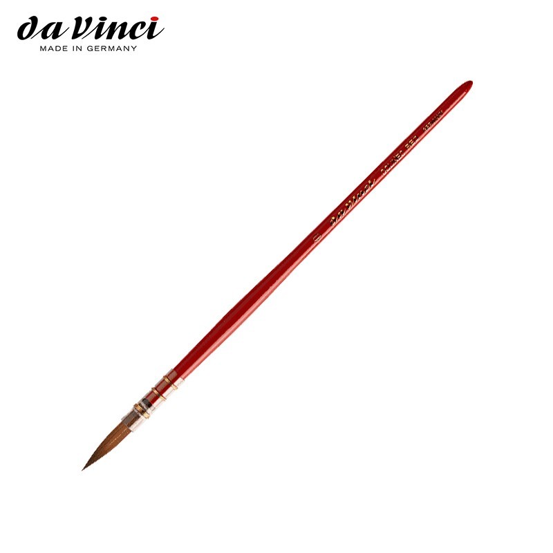 Pennelli Da Vinci - Tondo nr. 0 in Pelo sintetico Colineo RED imit. Martora Kolinky Serie 442