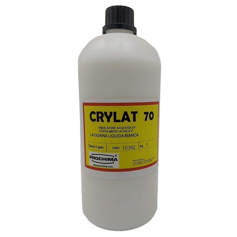 CRYLAT 70 PROCHIMA - Resina acrilica in emulsione acquosa - Conf. da 1 Lt.
