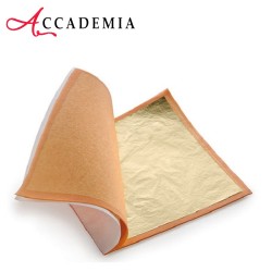Accademia - Foglia Oro Imitazione 14x14 cm - Libretto da 25 fogli Colore 2,5