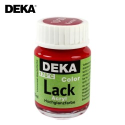 Deka Color Lack Colori acrilici brillanti - Rosso Carminio (20)