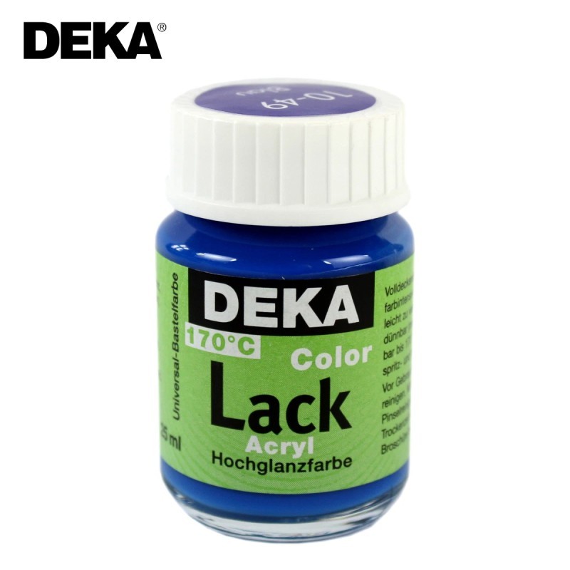 Deka Color Lack Colori acrilici brillanti - Blu (49)