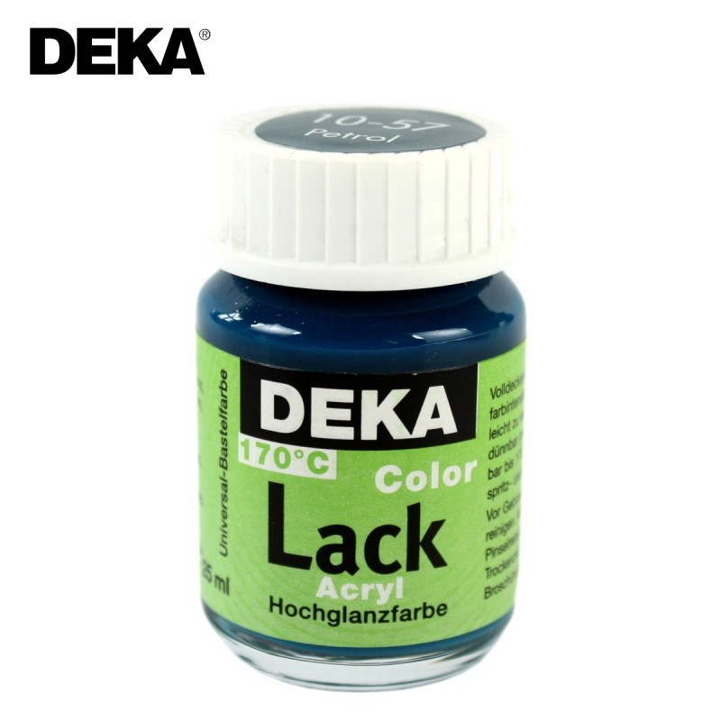 Deka Color Lack Colori acrilici brillanti - Blu Petrolio (57)