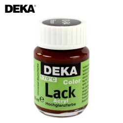 Deka Color Lack Colori acrilici brillanti - Marrone (84)