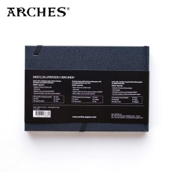 ARCHES ART JOURNAL - Blocchi 14x21 cm di carta per acquerello 24 ff. da 185 gr. a grana fine o satinata