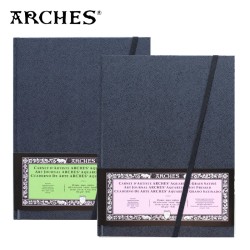 ARCHES ART JOURNAL - Blocchi 21x27,9 cm di carta per acquerello 24 ff. da 185 gr. a grana fine o satinata