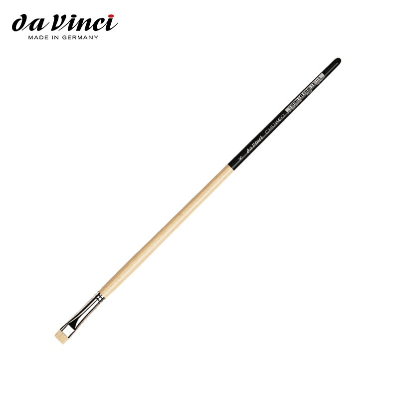 Pennelli Da Vinci - Piatto Extra corto in setola sintetica - Serie Chuneo 7229