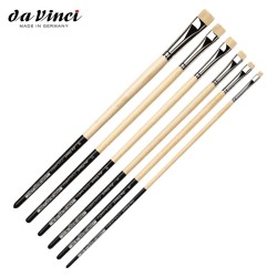 Pennelli Da Vinci - Piatto Extra corto in setola sintetica - Serie Chuneo 7229