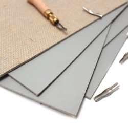 Lastra di Linoleum per linografia - Spessore 3,2 mm
