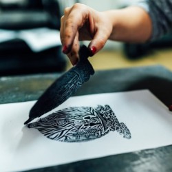 Lastra di Linoleum per linografia - Spessore 3,2 mm