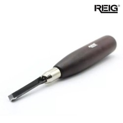 Reig - Sgorbia per intaglio forma a V con apertura 4 mm