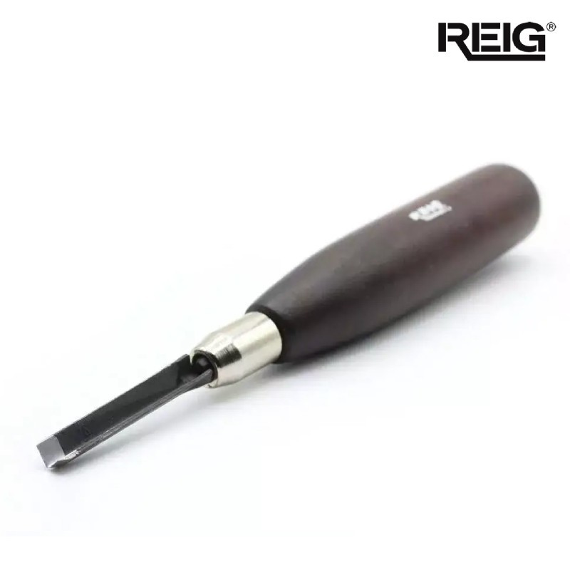 Reig - Sgorbia per intaglio forma a V con apertura 4 mm