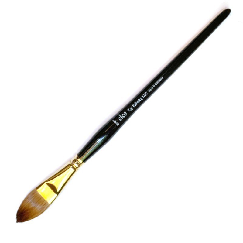 Pennello Elco - Lingua di Gatto in Pelo di Martora Kolinsky 3/4" (19 mm)