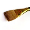Pennello Elco - Piatto in Pelo di Martora Kolinsky 1" (25,4 mm)