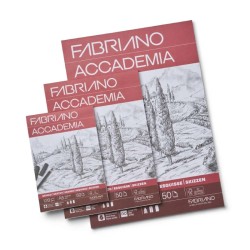 Fabriano Accademia Sketching - Blocchi da schizzo e disegno con 50 fogli 120 gr/mq
