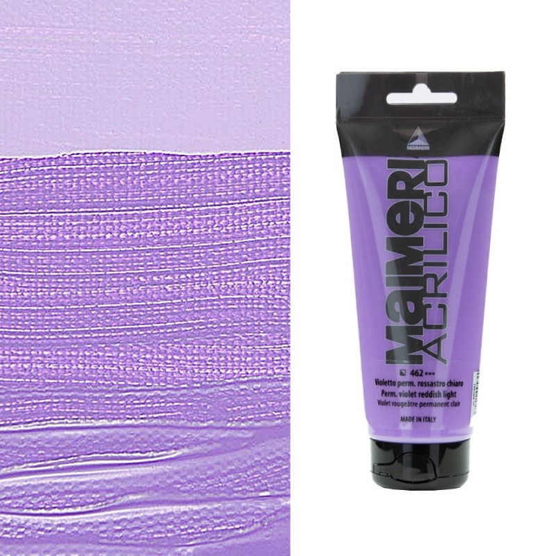 Colori Acrilici "Maimeri Acrilico" Violetto Permanente Rossastro Chiaro (462)
