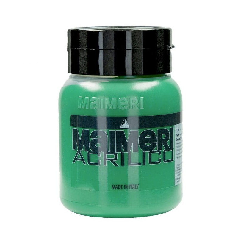 Acrilico 75 Ml Gruppo: 1 356 Verde Smeraldo ( Paolo Veronese ) — immagine 6
