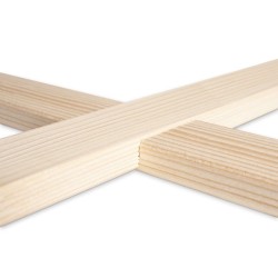 P.E.R. Telaio in kit di montaggio 140x160 cm spessore 21 mm