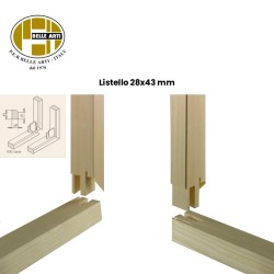 P.E.R. Telai in kit di montaggio spessore alto (43 mm)