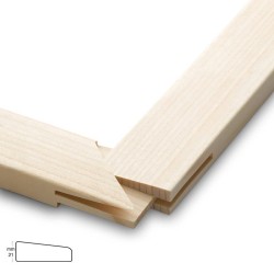 P.E.R. Telaio in kit di montaggio 140x160 cm spessore 21 mm
