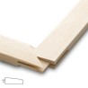 P.E.R. Telaio in kit di montaggio 140x160 cm spessore 21 mm