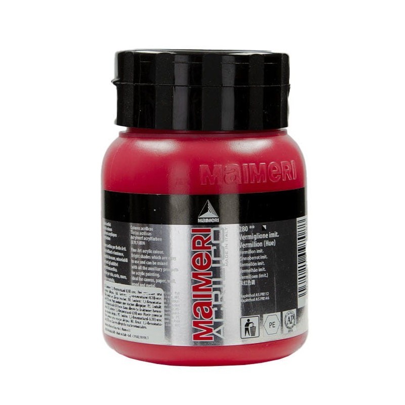 Acrilico  75 Ml  Gruppo: 1 280 Vermiglione Imit. — immagine 6