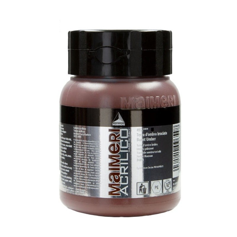 Acrilico 75 Ml Gruppo: 1 492 Terra D'Ombra Bruciata — immagine 6