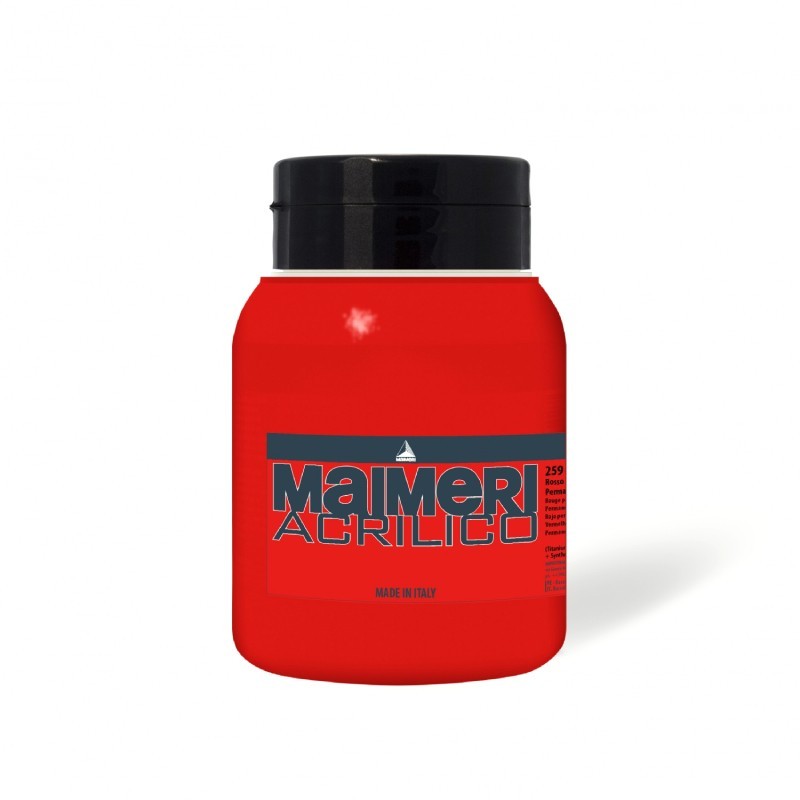 Acrilico  75 Ml  Gruppo: 1 259 Rosso Permanente Medio — immagine 7