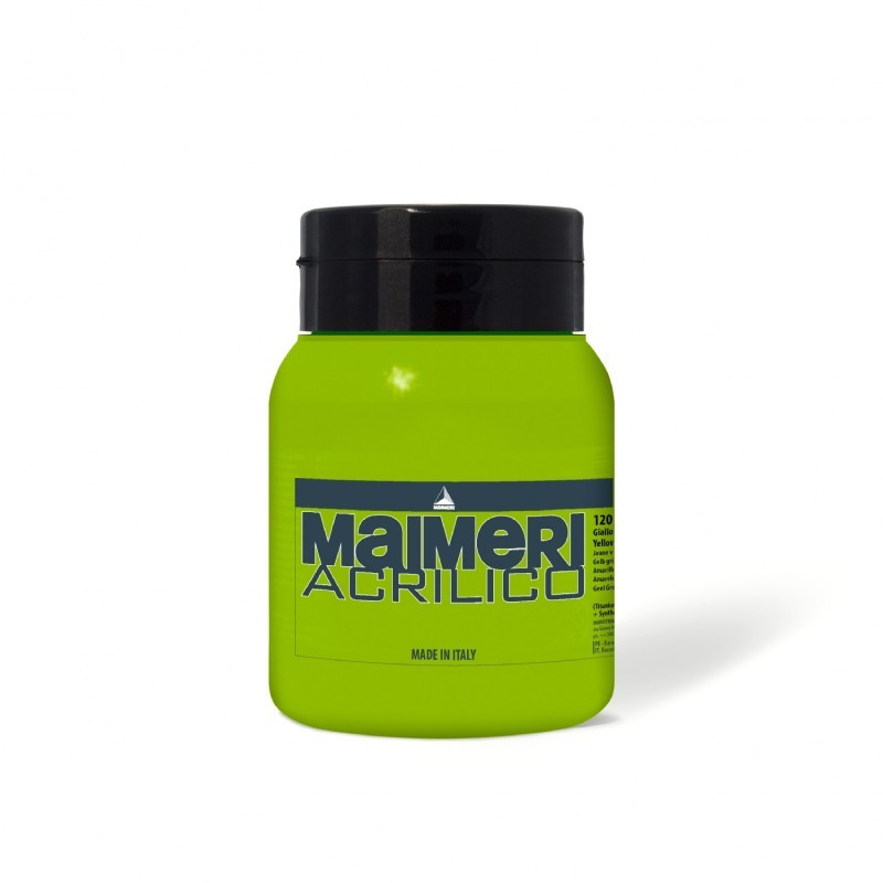 Acrilico  75 Ml  Gruppo: 1 120 Giallo Verdastro — immagine 8