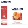 Canson Figueras - Blocchi A3 per olio e acrilico - 10 fogli da 290 gr. effetto tela