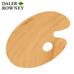 Daler Rowney - Tavolozza ovale in legno
