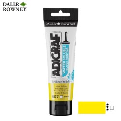 Adigraf - Inchiostro per linoleografia in tubo da 59 ml - Giallo Brillante
