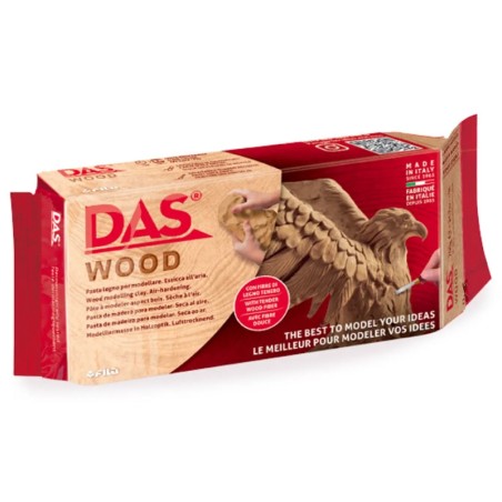 Das Wood - Pasta autoindurente per modellare effetto legno